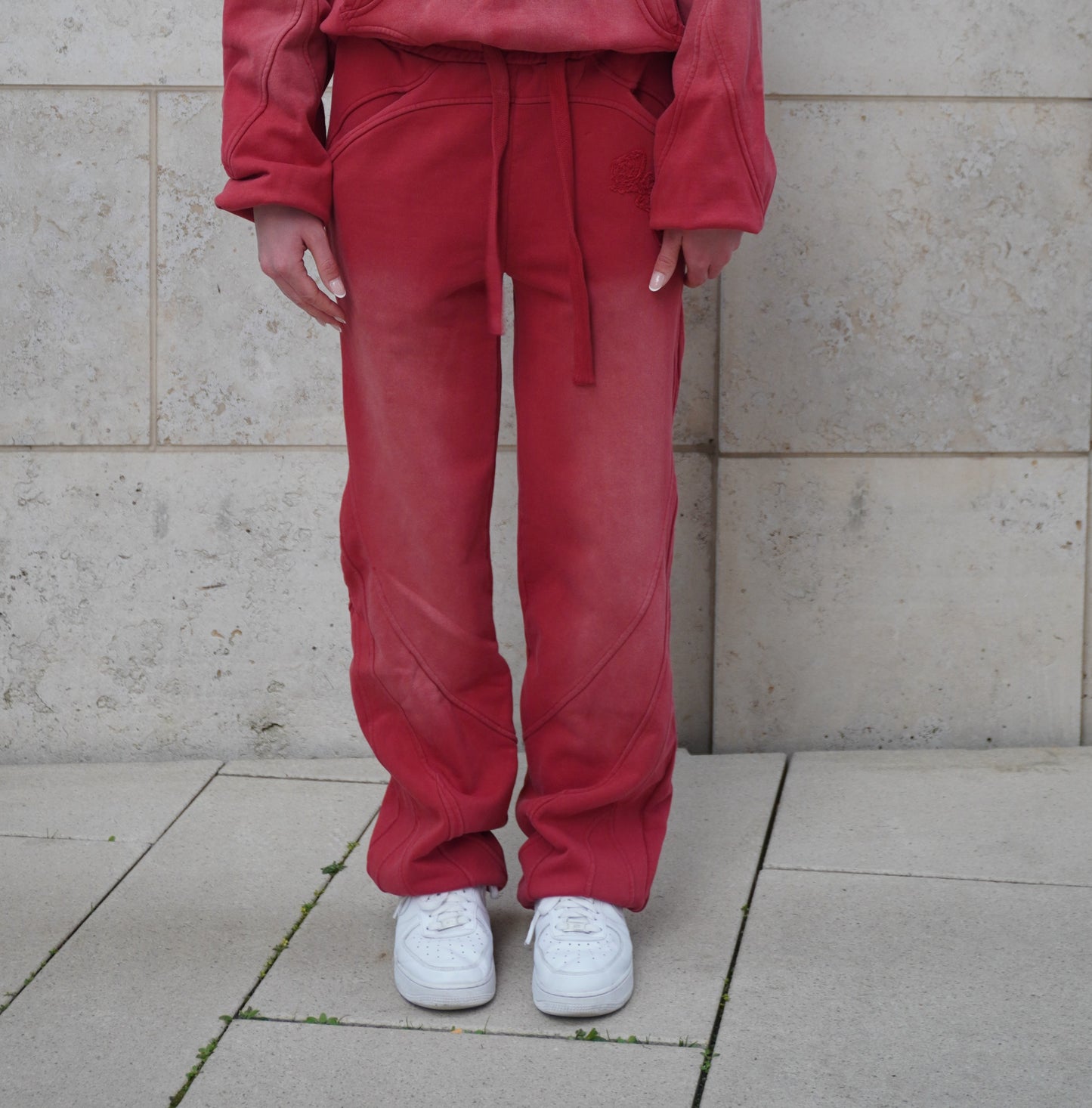 WAVE JOGGER WASHED RED
