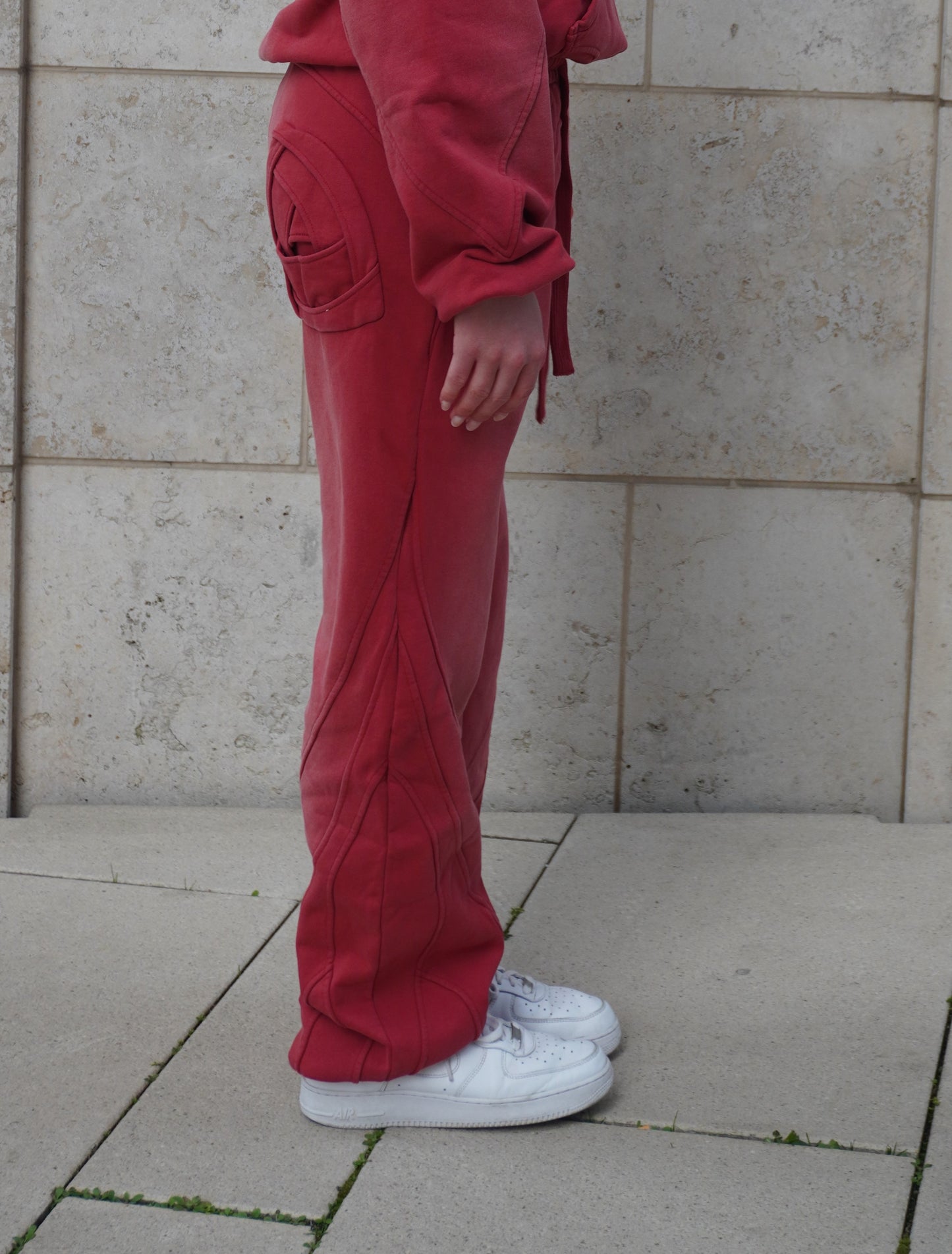 WAVE JOGGER WASHED RED