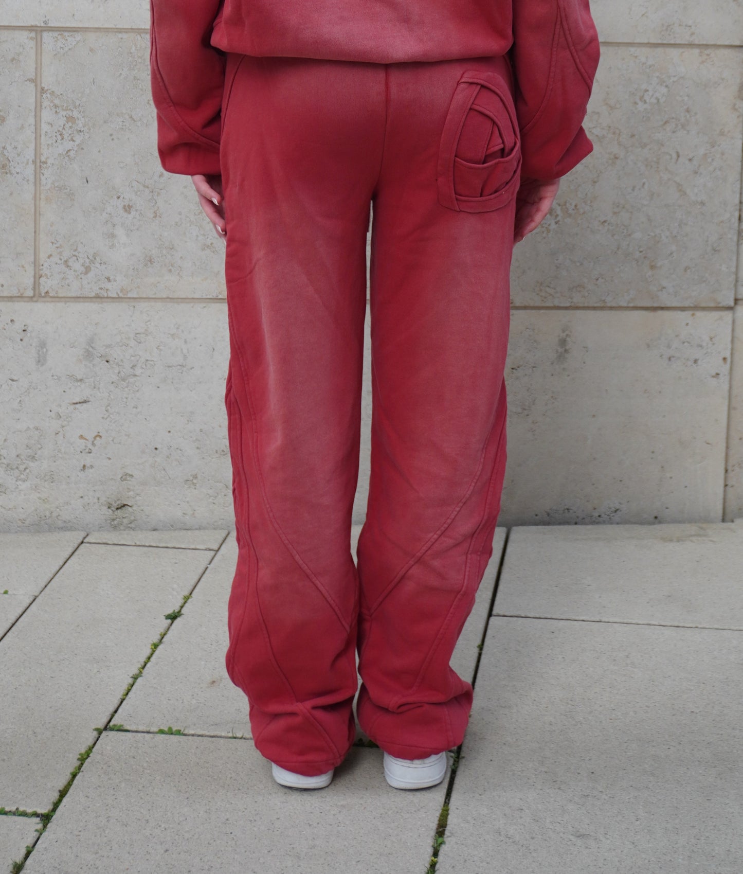 WAVE JOGGER WASHED RED
