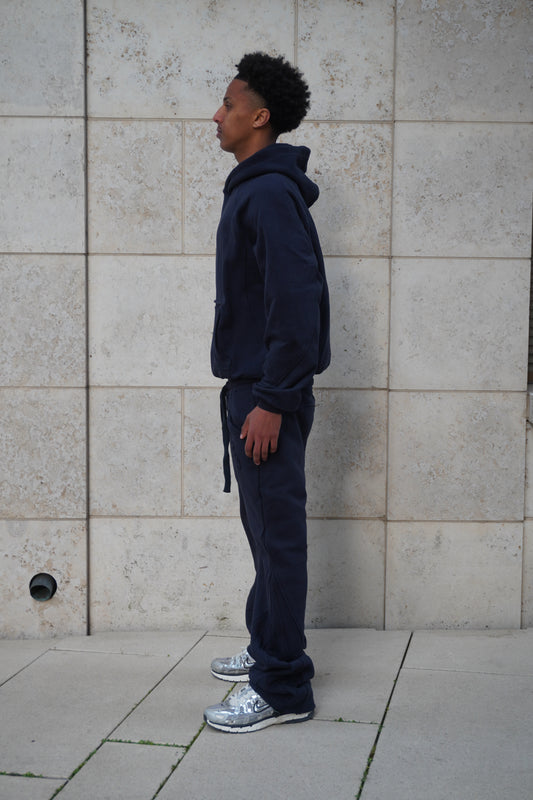 WAVE HOODIE NAVY