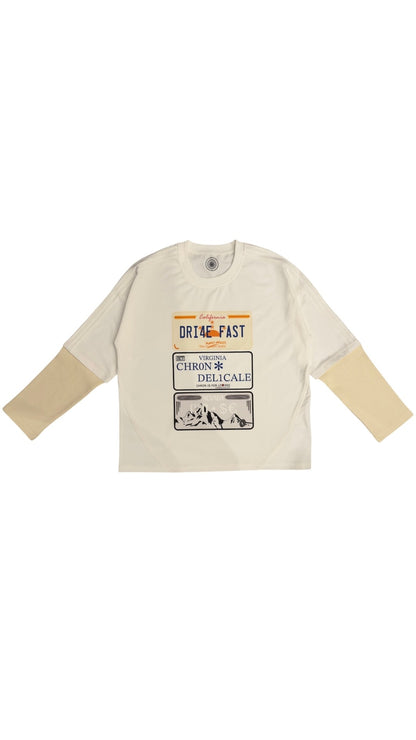 LICENSE PLATE LONGSLEEVE